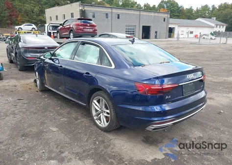 2021 Audi A4 Premium Plus 45 Tfsi S Line Quattro S Tronic из США, поврежденный, VIN WAUEAAF43MA039147